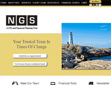 Tablet Screenshot of ngsadvisors.com